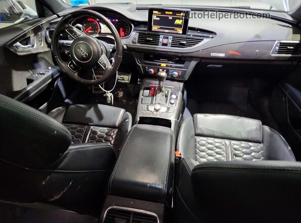 WUAW2AFC2GN902726 2016 AUDI RS7 Gray Առջևի վահանակի տեսք