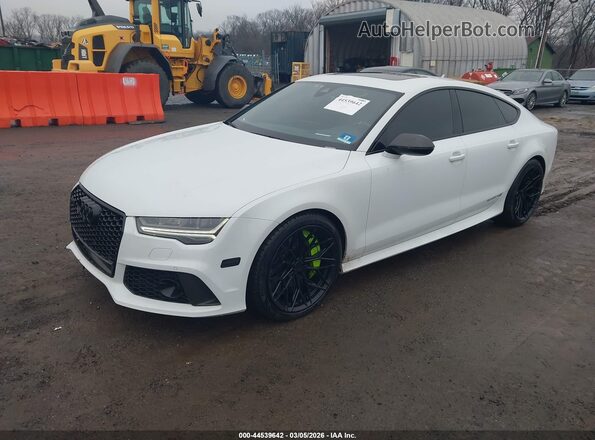 WUAWRAFC2HN905400 2017 AUDI RS7 White Передня ліва чверть