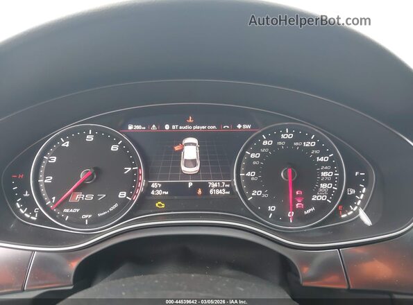 WUAWRAFC2HN905400 2017 AUDI RS7 White Вид задніх сидінь