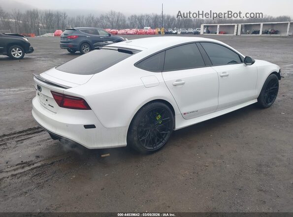 WUAWRAFC2HN905400 2017 AUDI RS7 White Задня права чверть