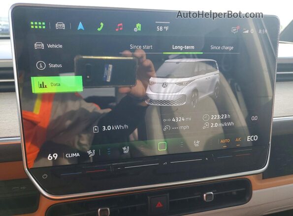 WVG6YVEB0SH024096 2025 VOLKSWAGEN ID Silver Vista del cuadro de instrumentos