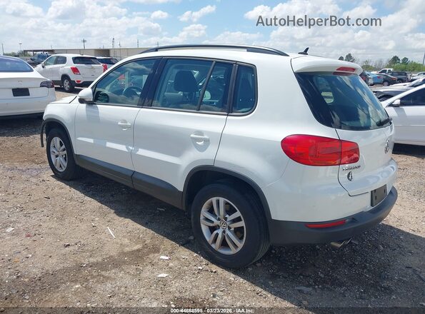 WVGAV7AX2GW583569 2016 VOLKSWAGEN TIGUAN Белый Задняя левая четверть