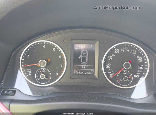 WVGAV7AX2GW583569 2016 VOLKSWAGEN TIGUAN Белый Вид задних сидений