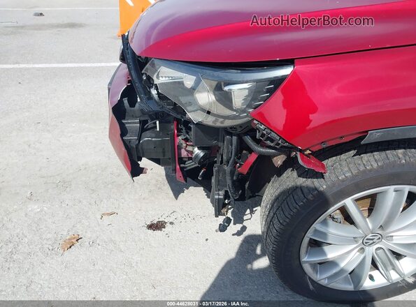 WVGAV7AX4GW061140 2016 VOLKSWAGEN TIGUAN Red Панорамний вид салону 360°