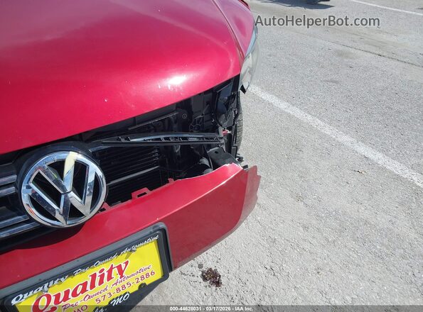 WVGAV7AX4GW061140 2016 VOLKSWAGEN TIGUAN Red Вид задньої частини салону