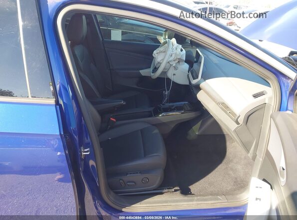 WVGDMPE25MP009200 2021 VOLKSWAGEN ID.4 Blue Vista interior delantera