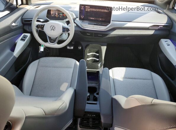 WVGDMPE26MP022604 2021 VOLKSWAGEN ID.4 White Առջևի վահանակի տեսք