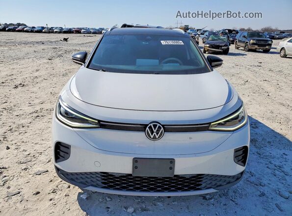 WVGDMPE26MP022604 2021 VOLKSWAGEN ID.4 White Դիմացի տեսք