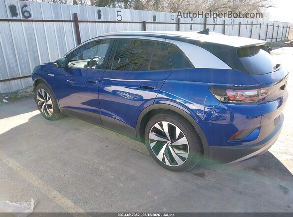 WVGDMPE28MP009403 2021 VOLKSWAGEN ID.4 Blue Trasero izquierdo