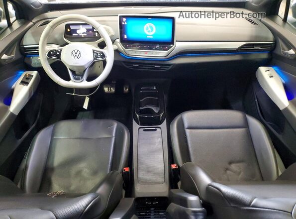 WVGDMPE2XMP011752 2021 VOLKSWAGEN ID.4 Black Առջևի վահանակի տեսք