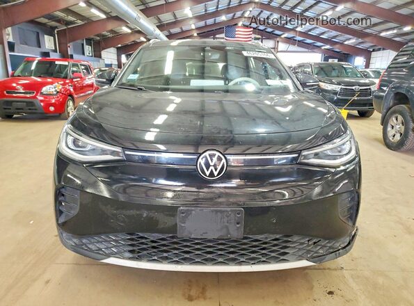 WVGDMPE2XMP011752 2021 VOLKSWAGEN ID.4 Black Դիմացի տեսք