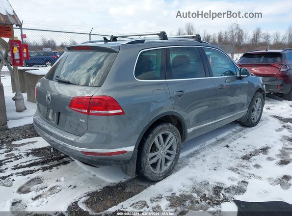 WVGEF9BP5GD012310 2016 VOLKSWAGEN TOUAREG Gray Trasero derecho