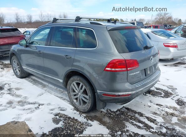 WVGEF9BP5GD012310 2016 VOLKSWAGEN TOUAREG Gray Trasero izquierdo