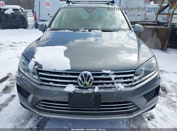WVGEF9BP5GD012310 2016 VOLKSWAGEN TOUAREG Gray Vista del cuadro de instrumentos