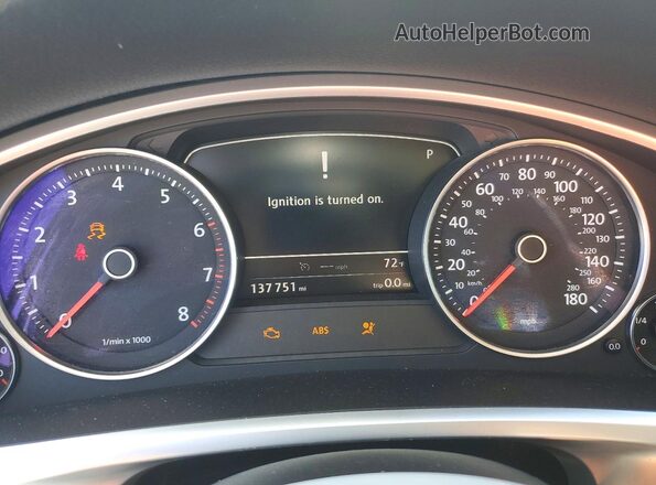 WVGEF9BP7GD001843 2016 VOLKSWAGEN TOUAREG Silver Vista del cuadro de instrumentos