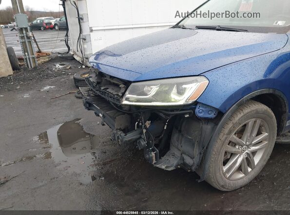 WVGEF9BP9GD003397 2016 VOLKSWAGEN TOUAREG Blue 