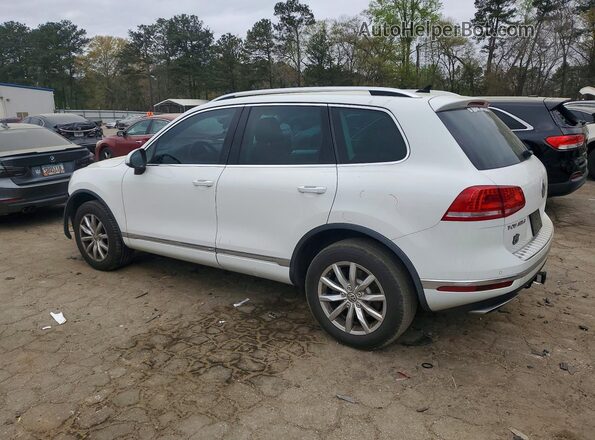 WVGEP9BP6GD002883 2016 VOLKSWAGEN TOUAREG White უკანა მარცხენა
