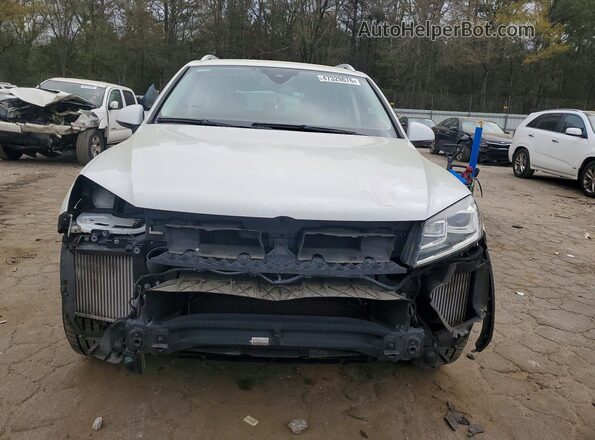 WVGEP9BP6GD002883 2016 VOLKSWAGEN TOUAREG White წინა სალონის ხედი