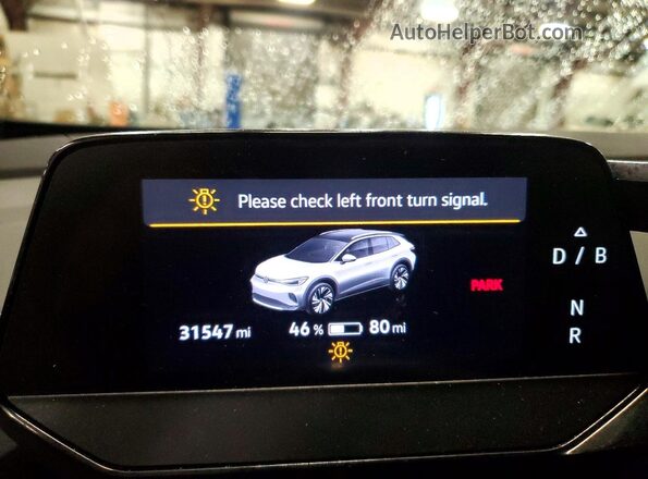 WVGGNPE27MP058179 2021 VOLKSWAGEN ID.4 Blue Vista del cuadro de instrumentos