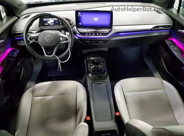 WVGGNPE27MP058179 2021 VOLKSWAGEN ID.4 Blue Vista del salpicadero