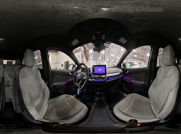 WVGGNPE27MP058179 2021 VOLKSWAGEN ID.4 Blue Vista interior de 360 grados