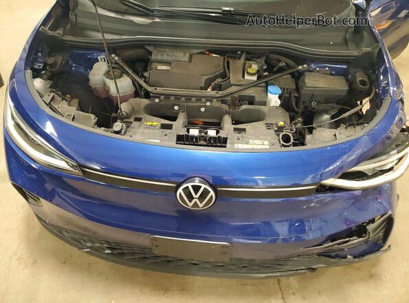 WVGGNPE28NP047290 2022 VOLKSWAGEN ID.4 Blue Вид задньої частини салону