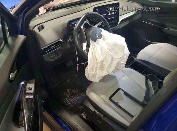 WVGGNPE28NP047290 2022 VOLKSWAGEN ID.4 Blue Вид панелі приладів
