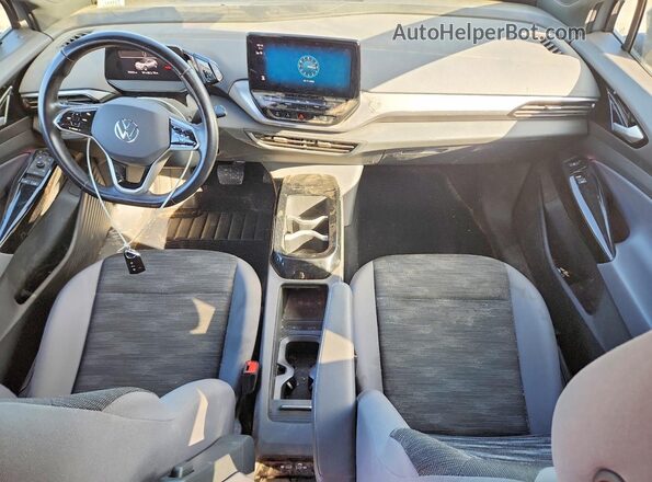 WVGJNPE29NP040080 2022 VOLKSWAGEN ID.4 Gray Dashboard view