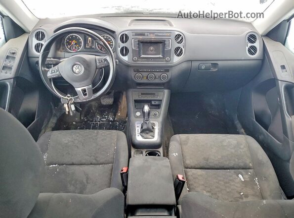 WVGJV7AX5GW592766 2016 VOLKSWAGEN TIGUAN White წინა პანელის ხედი