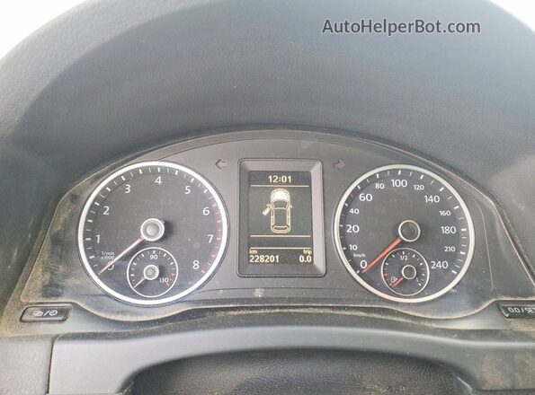 WVGJV7AX5GW592766 2016 VOLKSWAGEN TIGUAN White ხელსაწყოთა პანელის ხედი