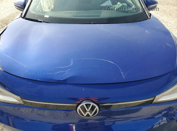 WVGKMPE21MP046882 2021 VOLKSWAGEN ID.4 Blue Widok komory silnika