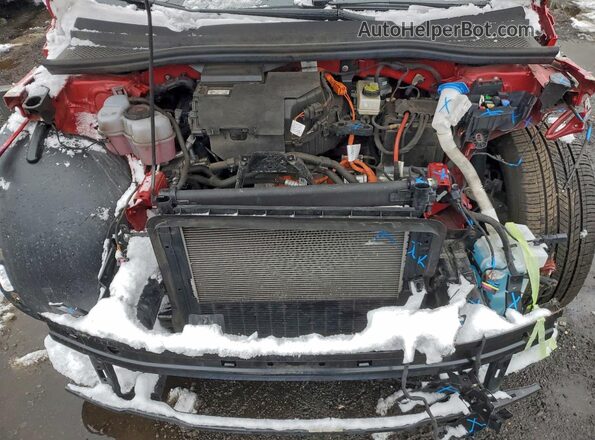 WVGKMPE29NP073054 2022 VOLKSWAGEN ID.4 Red Вид підкапотного простору