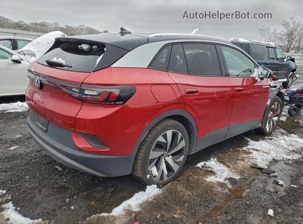 WVGKMPE29NP073054 2022 VOLKSWAGEN ID.4 Red Задня права чверть