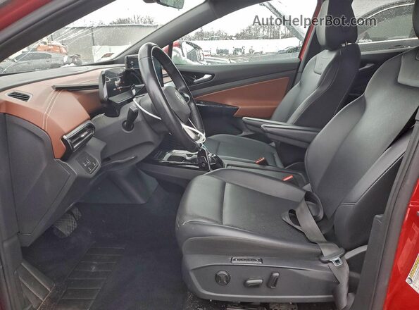 WVGKMPE29NP073054 2022 VOLKSWAGEN ID.4 Red Вид салону спереду