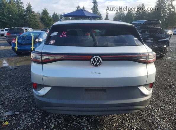 WVGRMPE2XMP031070 2021 VOLKSWAGEN ID.4 Silver Вид ззаду