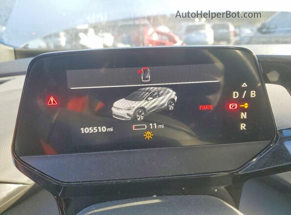 WVGRMPE2XMP031070 2021 VOLKSWAGEN ID.4 Silver Вид щитка приладів