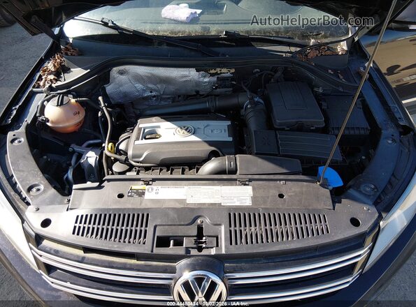 WVGSV7AX2HW505024 2017 VOLKSWAGEN TIGUAN Black უკანა ხედი