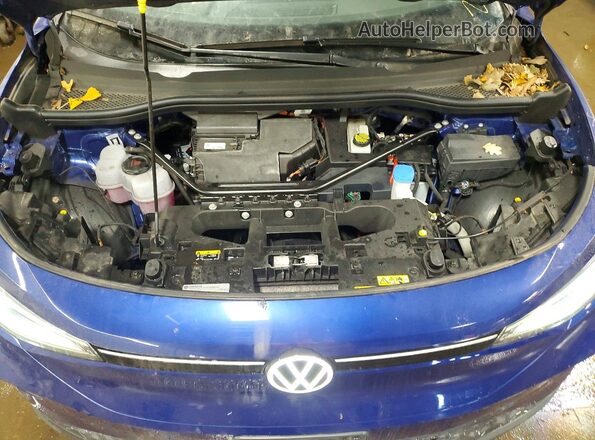 WVGTMPE20MP035053 2021 VOLKSWAGEN ID.4 Blue Rear interior view
