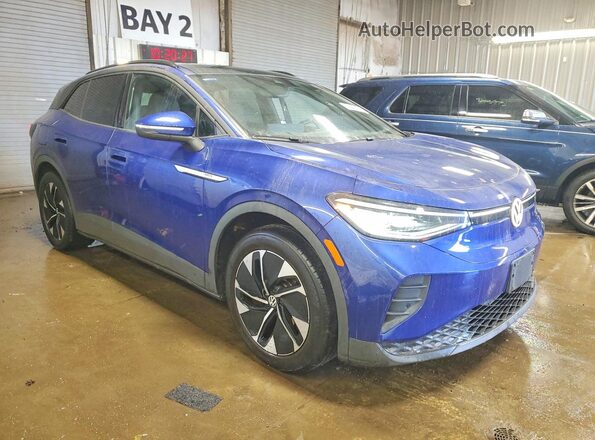 WVGTMPE20MP035053 2021 VOLKSWAGEN ID.4 Blue Front right
