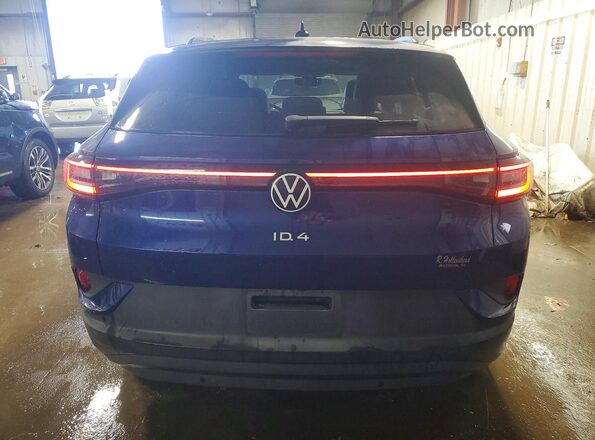 WVGTMPE20MP035053 2021 VOLKSWAGEN ID.4 Blue Rear view