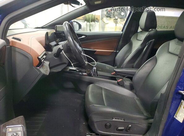 WVGTMPE20MP035053 2021 VOLKSWAGEN ID.4 Blue Front interior view