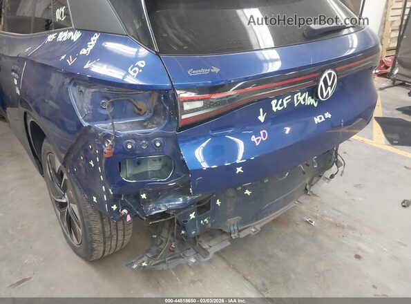 WVGTMPE20MP038762 2021 VOLKSWAGEN ID.4 Blue Դիմացի տեսք