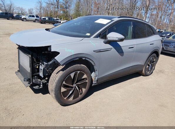 WVGTMPE22MP028038 2021 VOLKSWAGEN ID.4 Gray Передня ліва чверть