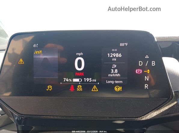 WVGTMPE22MP045695 2021 VOLKSWAGEN ID.4 White 