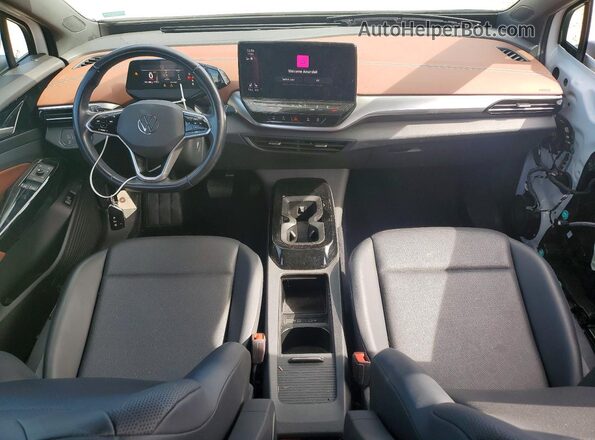 WVGTMPE22MP052730 2021 VOLKSWAGEN ID.4 White წინა პანელის ხედი