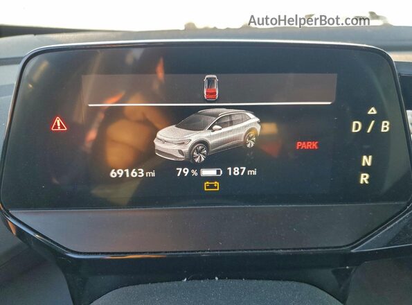 WVGTMPE23NP069330 2022 VOLKSWAGEN ID.4 Charcoal Widok zestawu wskaźników