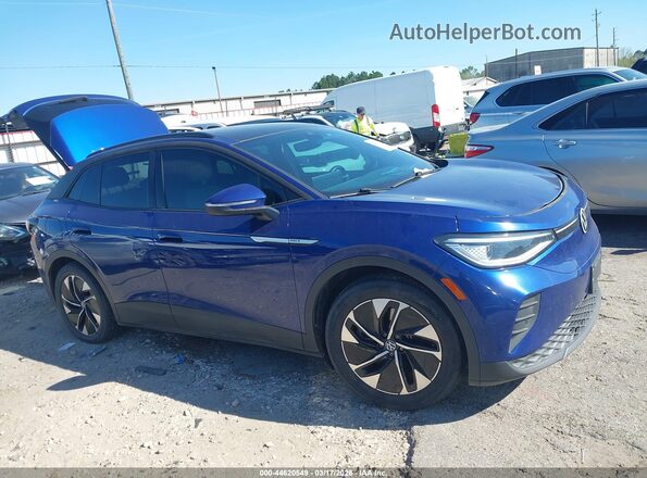WVGTMPE25MP032469 2021 VOLKSWAGEN ID.4 Blue Սալոնի հետևի տեսք