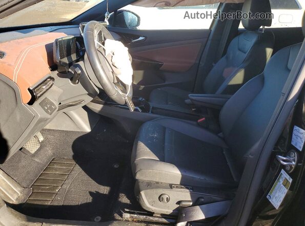 WVGTMPE26MP047062 2021 VOLKSWAGEN ID.4 Black Սալոնի դիմացի տեսք