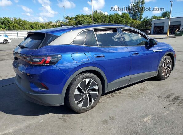 WVGTMPE27MP031632 2021 VOLKSWAGEN ID.4 Blue Tył prawy