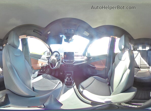 WVGTMPE27MP031632 2021 VOLKSWAGEN ID.4 Blue Widok naklejki z numerem VIN
